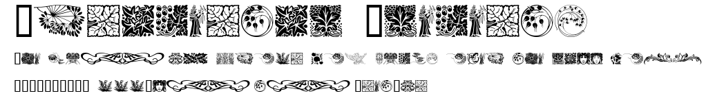 Ornamental Elements.ttf字體轉換器圖片