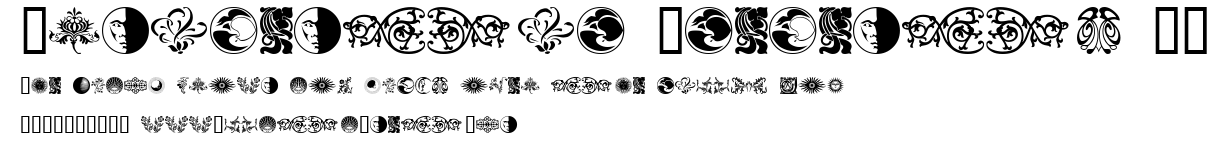 Ornamental Elements II.ttf字體轉換器圖片