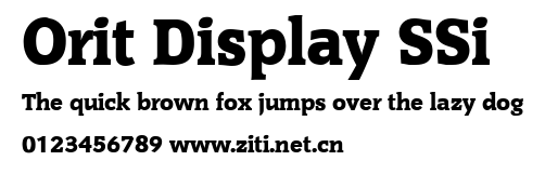 Orit Display SSi.ttf