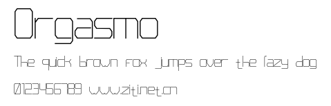 Orgasmo.otf字體轉換器圖片