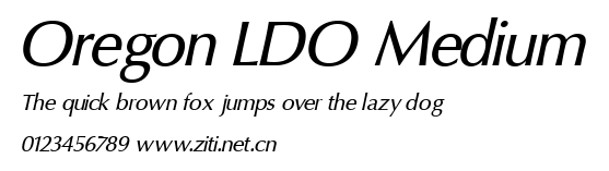 Oregon LDO Medium.ttf字體轉換器圖片