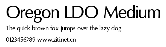 Oregon LDO Medium.ttf字體轉換器圖片