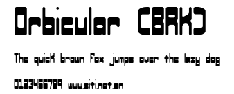 Orbicular (BRK).ttf字體轉換器圖片
