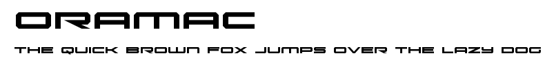 Oramac.ttf字體轉換器圖片
