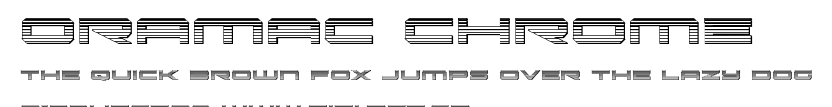 Oramac Chrome.ttf字體轉換器圖片