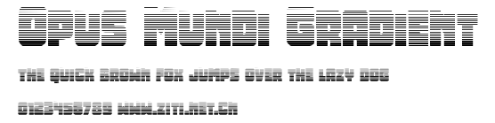 Opus Mundi Gradient.ttf字體轉換器圖片