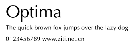 Optima.ttf字體轉換器圖片
