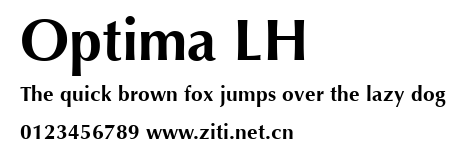 Optima LH.ttf字體轉換器圖片