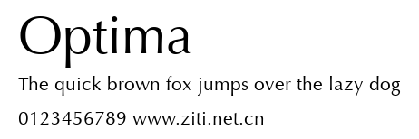 Optima.ttf字體轉換器圖片