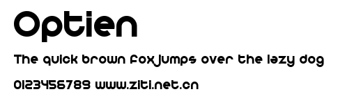 Optien.ttf字體轉換器圖片