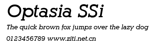 Optasia SSi.ttf字體轉換器圖片