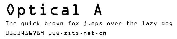 Optical A.ttf字體轉換器圖片