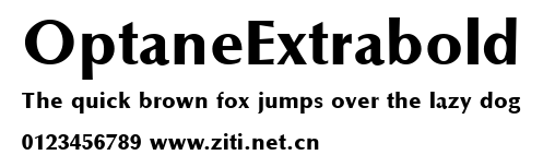 OptaneExtrabold.ttf字體轉換器圖片