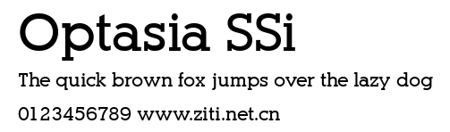 Optasia SSi.ttf字體轉換器圖片