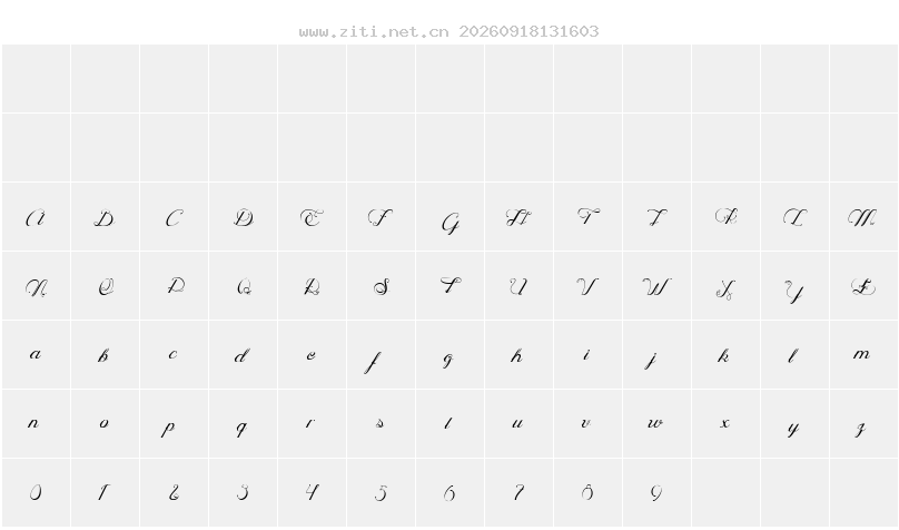 字符映射圖