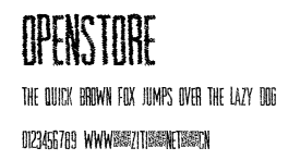 OpenStore.ttf字體轉換器圖片