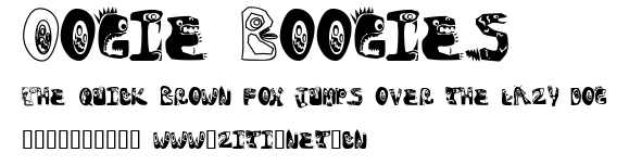 Oogie Boogies.ttf字體轉換器圖片