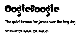 OogieBoogie.ttf字體轉換器圖片