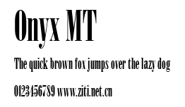 Onyx MT.ttf字體轉換器圖片