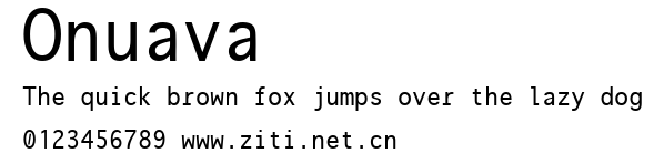 Onuava.ttf字體轉換器圖片