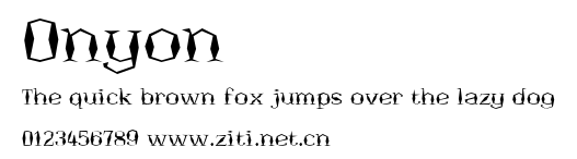 Onyon.ttf字體轉換器圖片