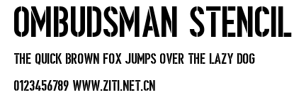 Ombudsman Stencil.ttf