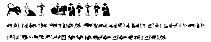 Olé Torero.ttf字體轉換器圖片