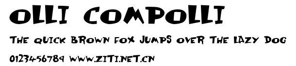Olli Compolli.ttf字體轉換器圖片