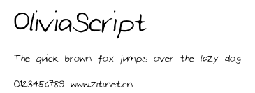 OliviaScript.otf字體轉換器圖片