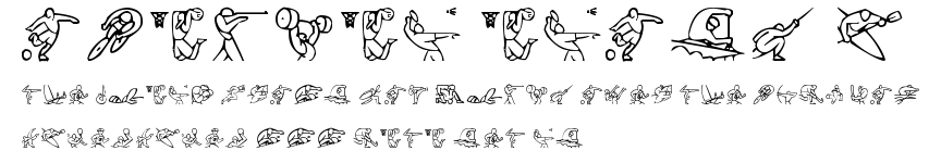 Olimpic Icons 1.ttf字體轉換器圖片