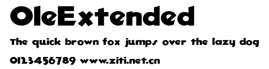 OleExtended.ttf