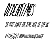 OldenTimes.ttf字體轉換器圖片