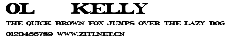 Ol' Kelly.ttf字體轉換器圖片