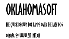 OklahomaSoft.ttf字體轉換器圖片