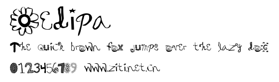 Oedipa.ttf字體轉換器圖片