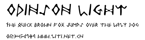 Odinson Light.ttf