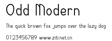 Odd Modern.ttf