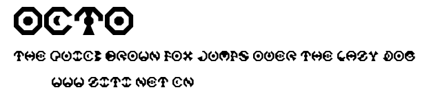 Octo.ttf字體轉換器圖片