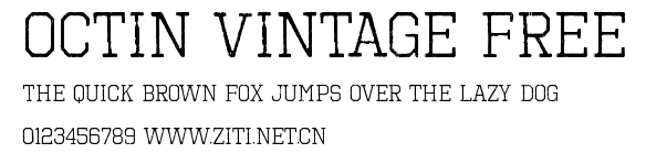 Octin Vintage Free.ttf
