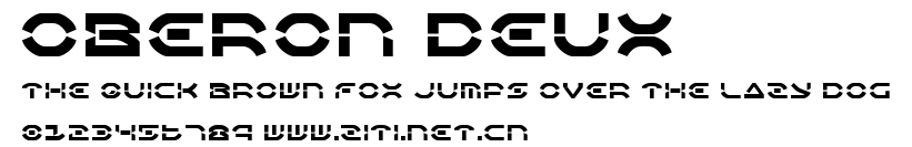 Oberon Deux.ttf字體轉換器圖片