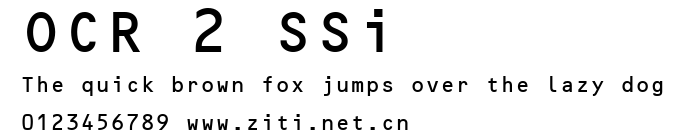 OCR 2 SSi.ttf