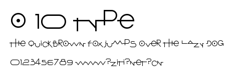 O 10 Type.ttf