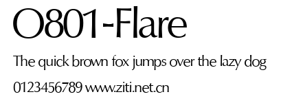 O801-Flare.ttf