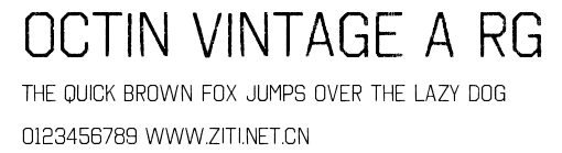 Octin Vintage A Rg.ttf