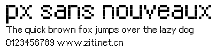 px sans nouveaux.ttf字體轉換器圖片