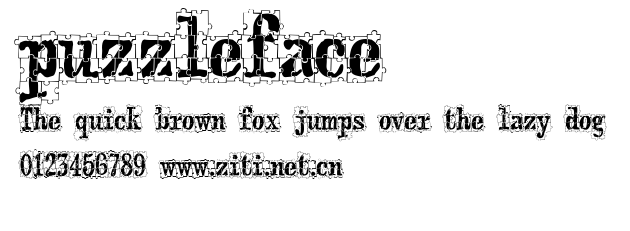 puzzleface.ttf