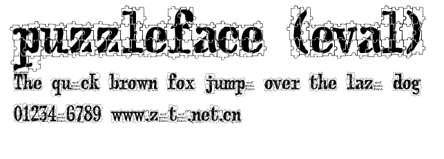 puzzleface (eval).ttf