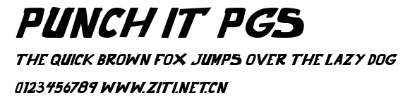 punch it PGS.ttf