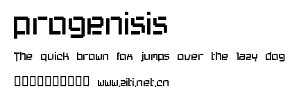 progenisis.ttf