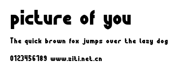 picture of you.ttf